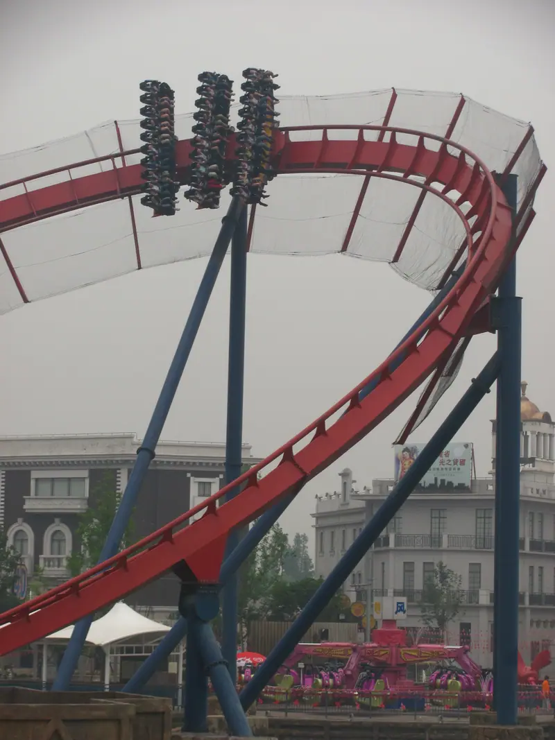 Diving Coaster - Happy Valley Shanghai 12