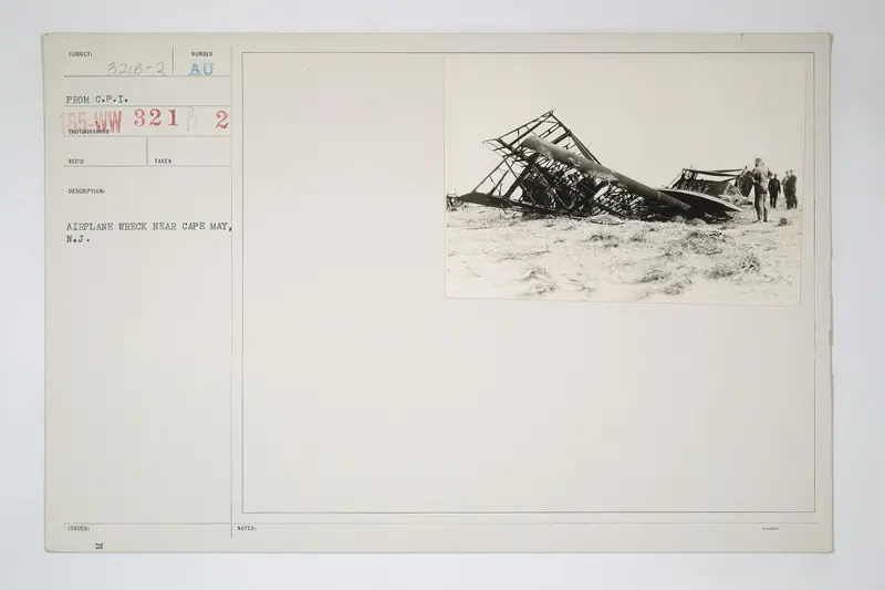Navy - Accidents - Airplane wreck near Cape May, N.J - NARA - 45509974