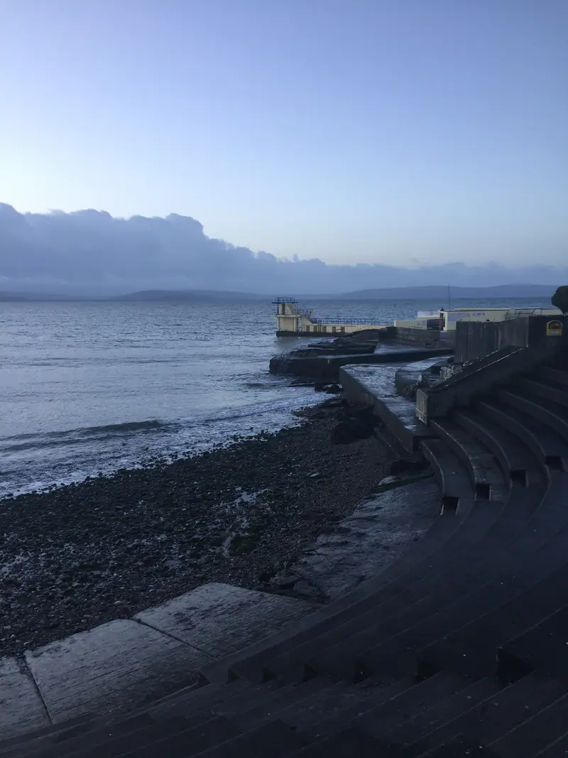 The diving board at BlackRock, Salthill